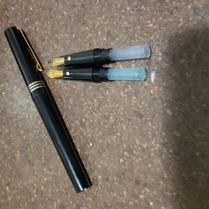 Vintage 50s Osmiroid 65 - Lever Fill Fountain Pen - Medium Italic Nib -
